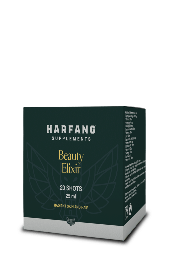 Beauty Elixir Shots - 25 ml Box Moockup